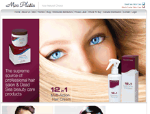 Tablet Screenshot of maycosmetics.ca